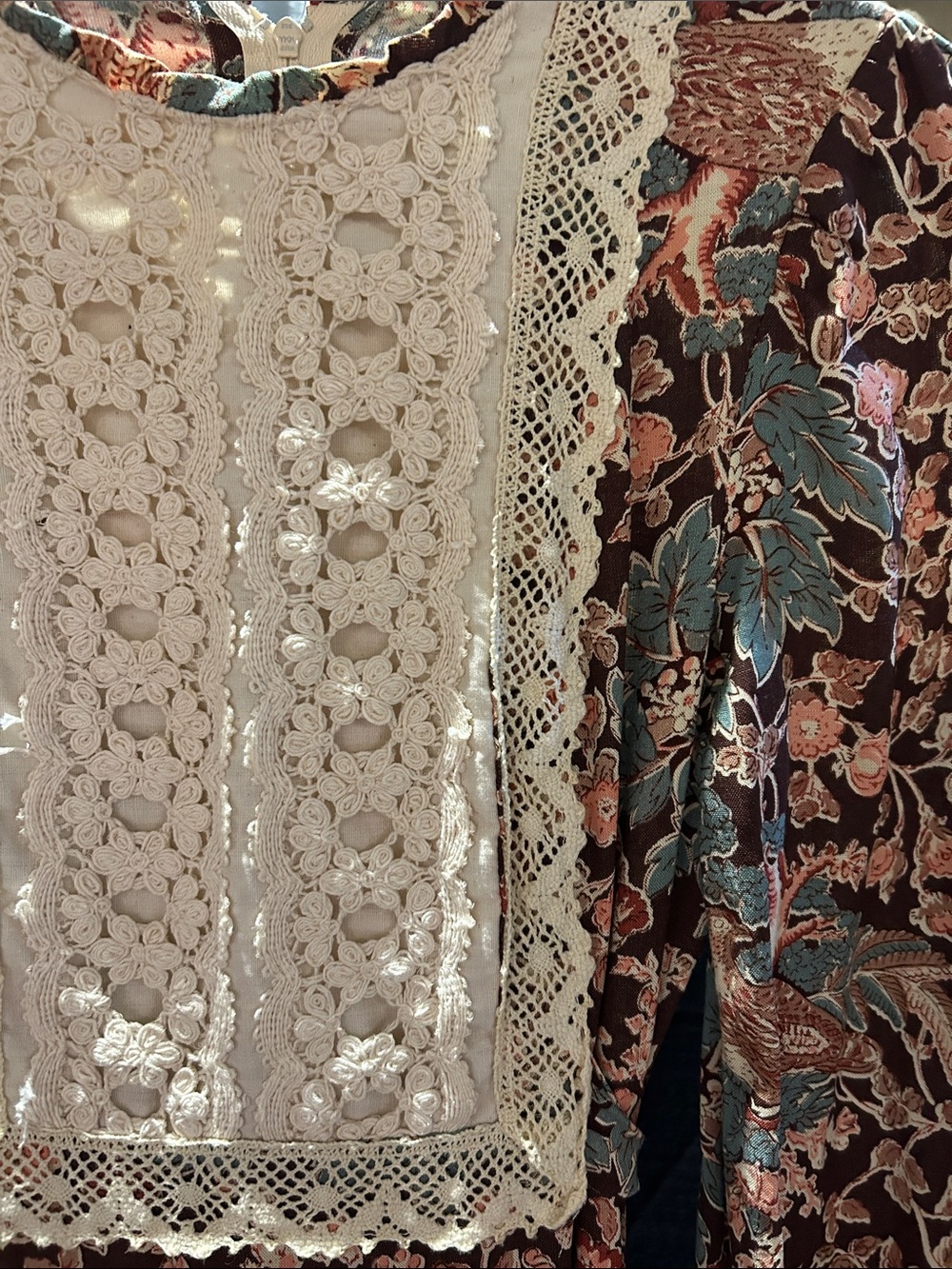 Gunne Sax by Jessica Black Label San Francisco Dress c. 1969-71 - Picture 8 of 16